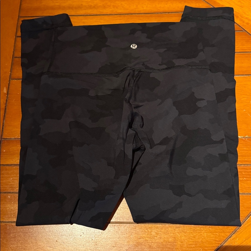 lululemon Dark Camouflage Leggings